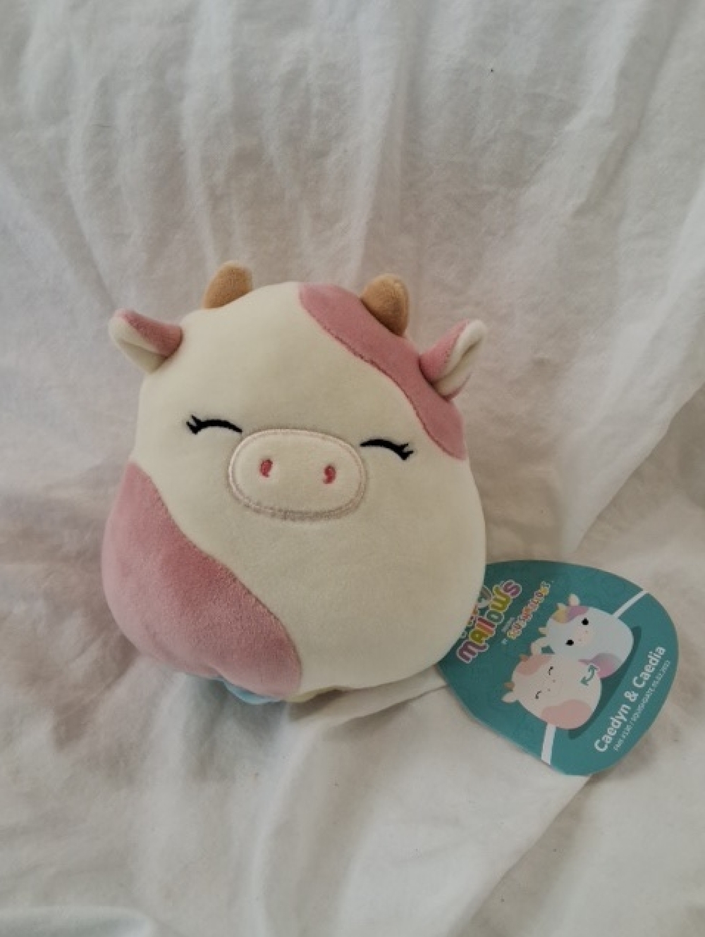 Squishmallows FlipAMallows Caedyn & Caedia, NWT